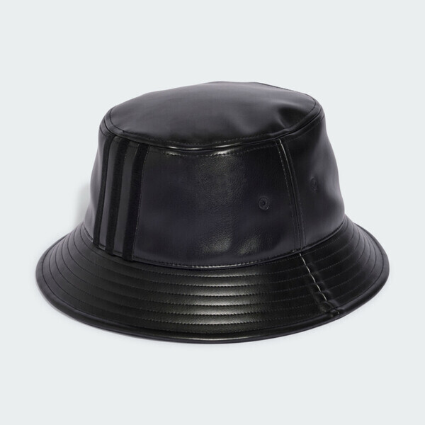 Adidas Bucket Hat IY4055 男女 漁夫帽 皮革 黑