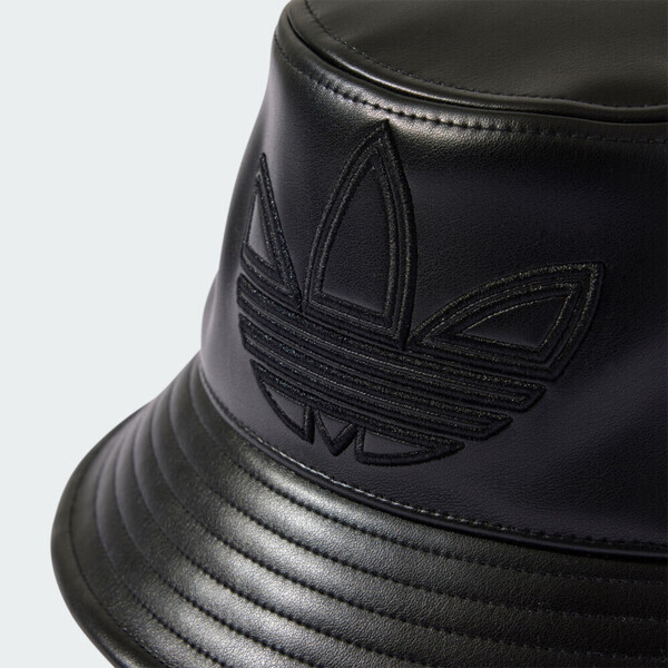 Adidas Bucket Hat IY4055 男女 漁夫帽 皮革 黑
