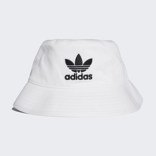 Adidas Bucket Hat Ac BK7350 男女 漁夫帽 白