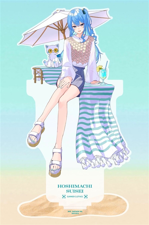 C106「同人代購」「Melonbooks代購」きばえるころも - 星街すいせい　夏服アクリルスタンドC106