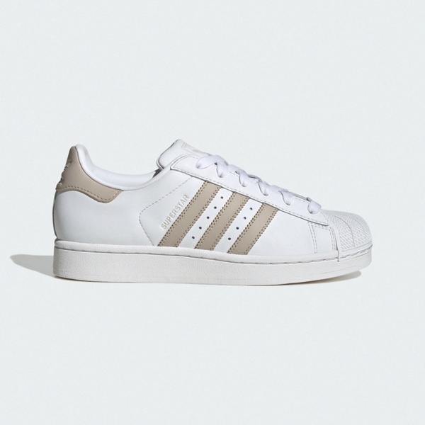 Adidas Superstar II W JH7059 女 運動休閒鞋 貝殼頭 舒適 白 卡其