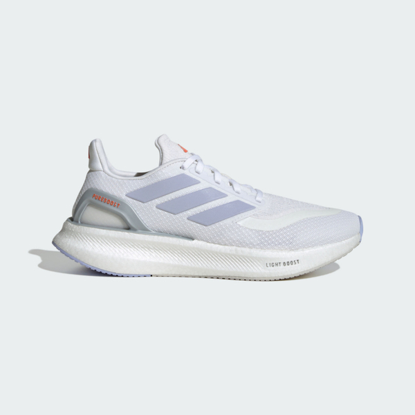 Adidas Pureboost 5 W JH6450 女 慢跑鞋 彈力 支撐 緩震 白 紫