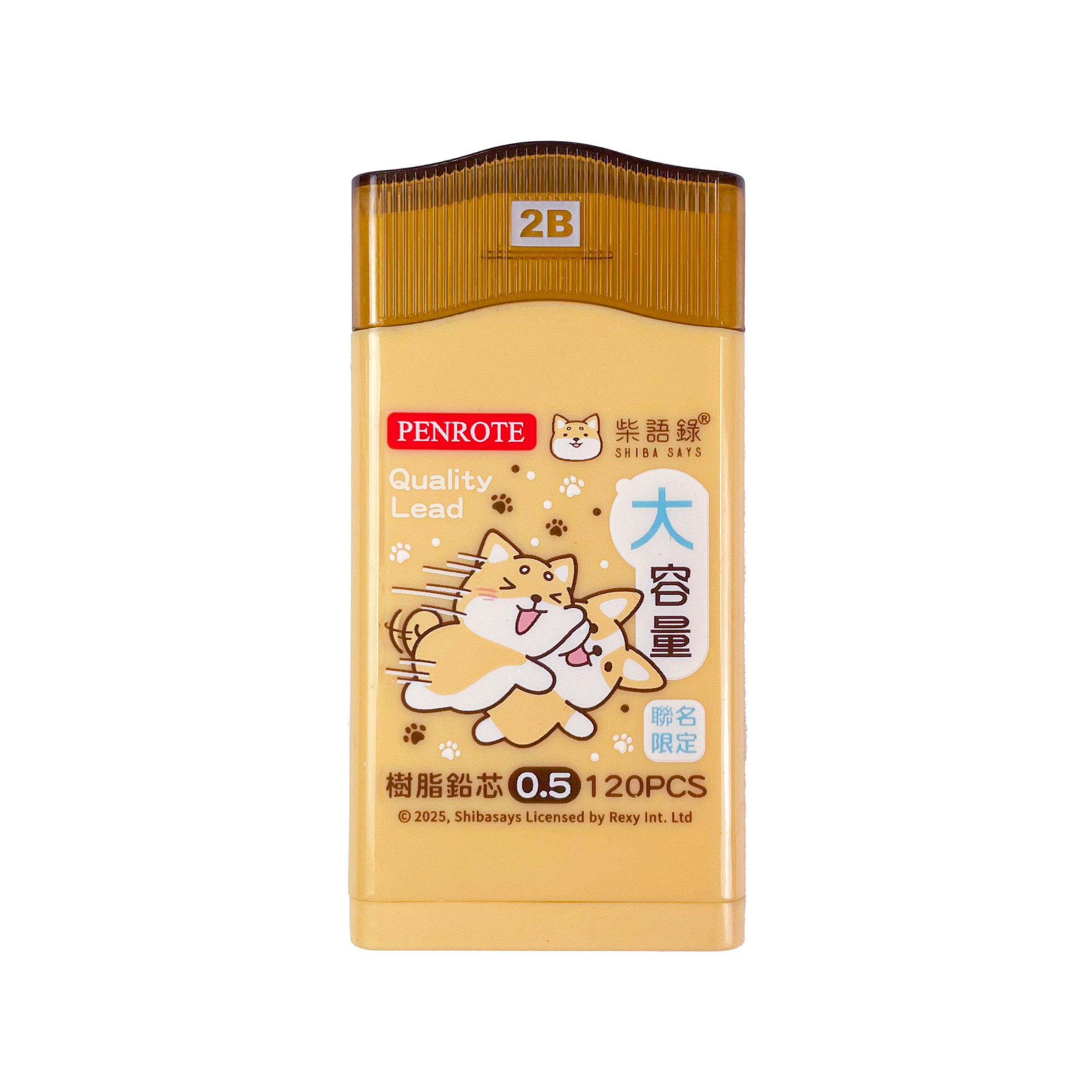 【PENROTE筆樂】柴語錄大容量120入鉛芯