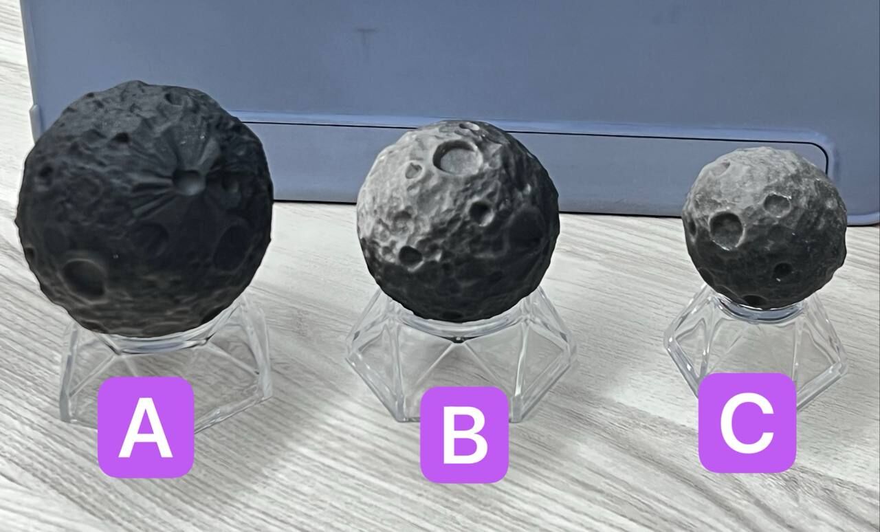 [S] GEMZ & CO PDJ MATTE SURFACE OBSIDIAN PLANET SPHERE, V607 (V607)