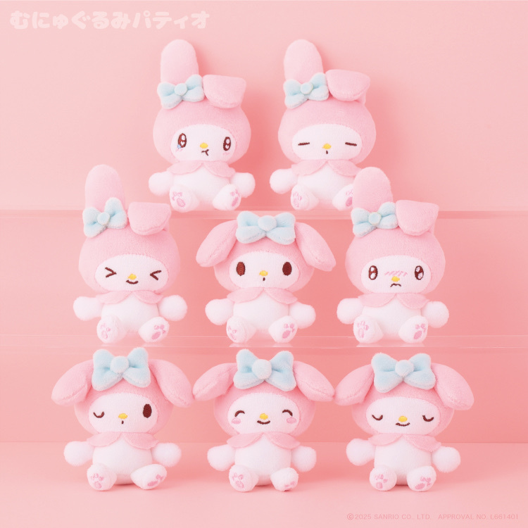 日本 Sanrio My Melody 表情系列公仔盲盒