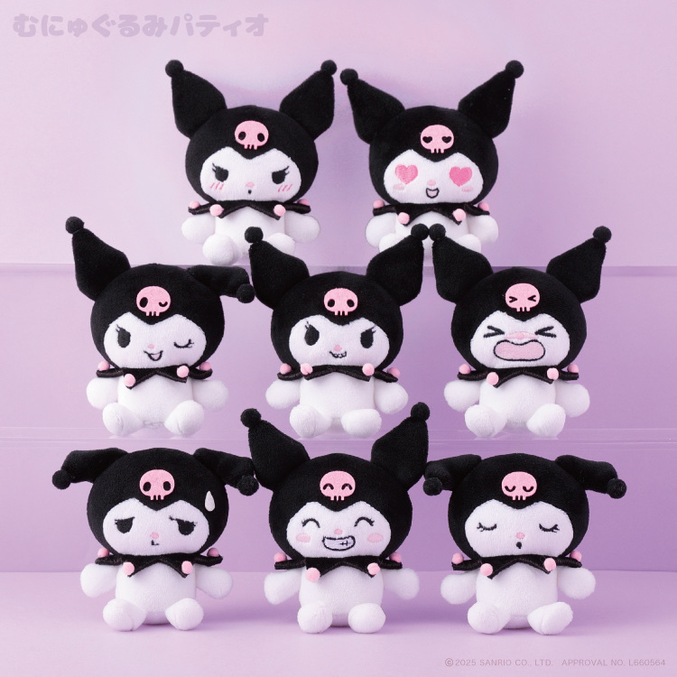 日本 Sanrio Kuromi 表情系列公仔盲盒