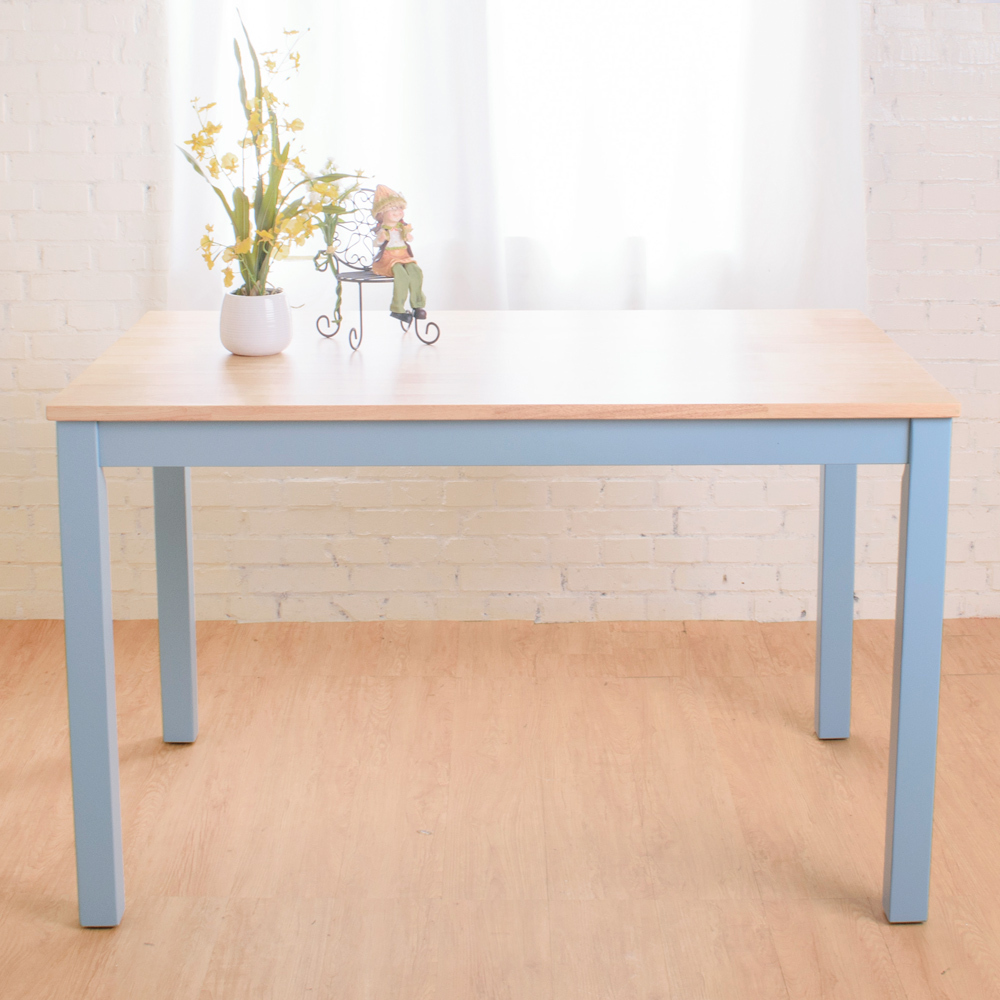 貝莉鄉村風實木餐桌