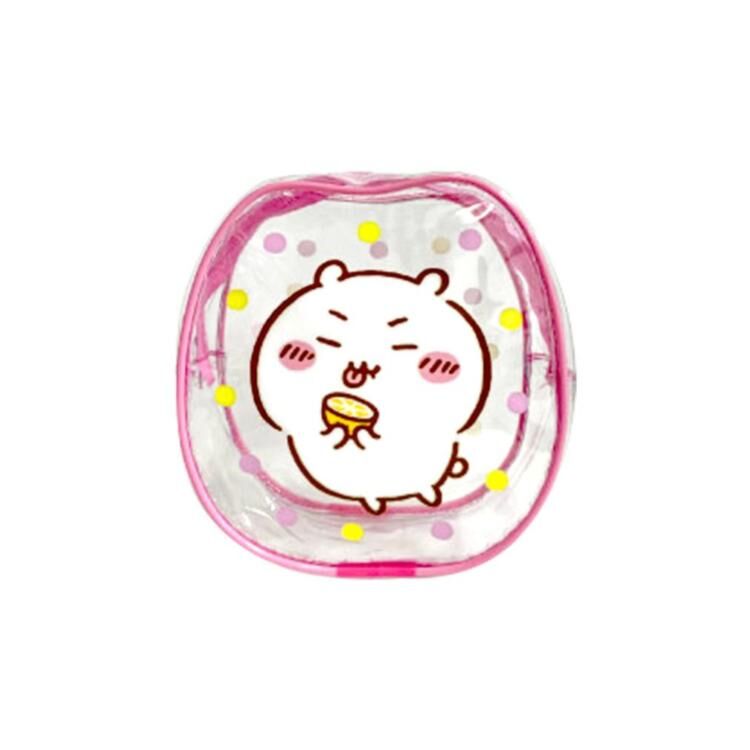 吉伊卡哇 chiikawa 俏皮透明收納包 吉伊(粉)