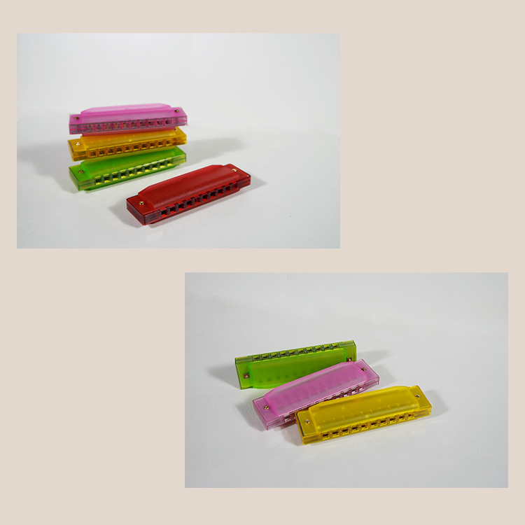 ORFF H10奧福樂器 彩色口琴 Harmonica 附收納盒