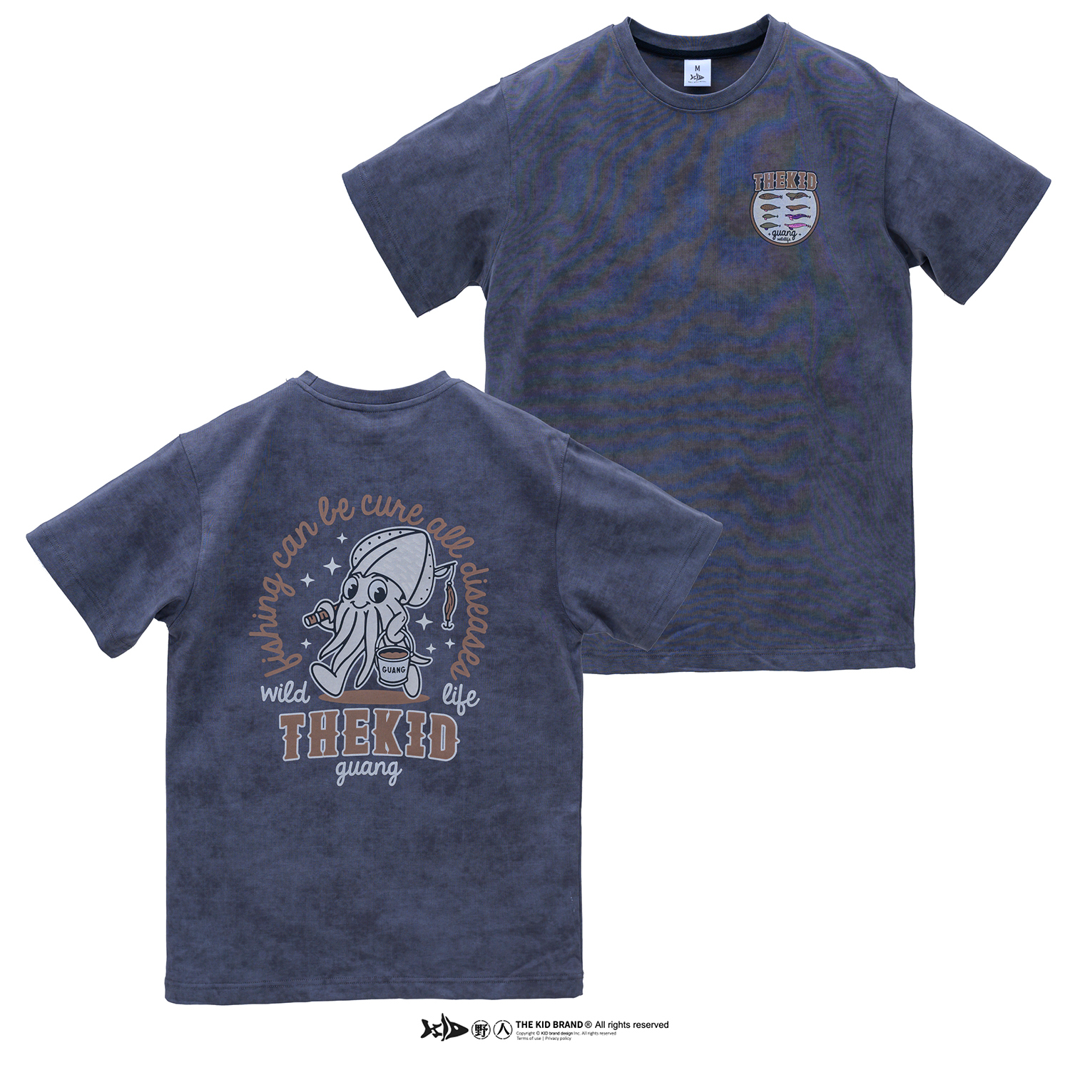 KID ® 夜光軟絲短T 謝洸聯名款