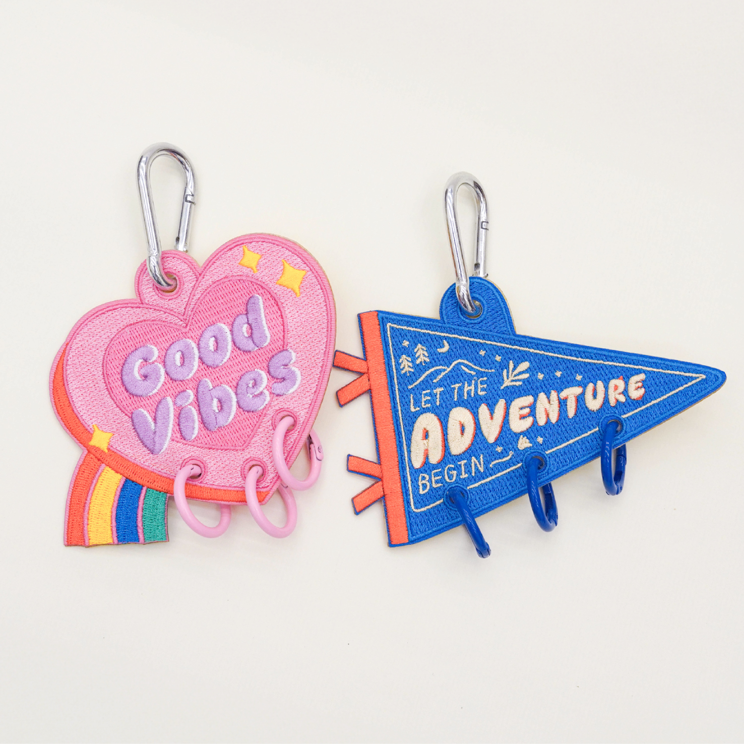 大掛獸刺繡姓名吊牌