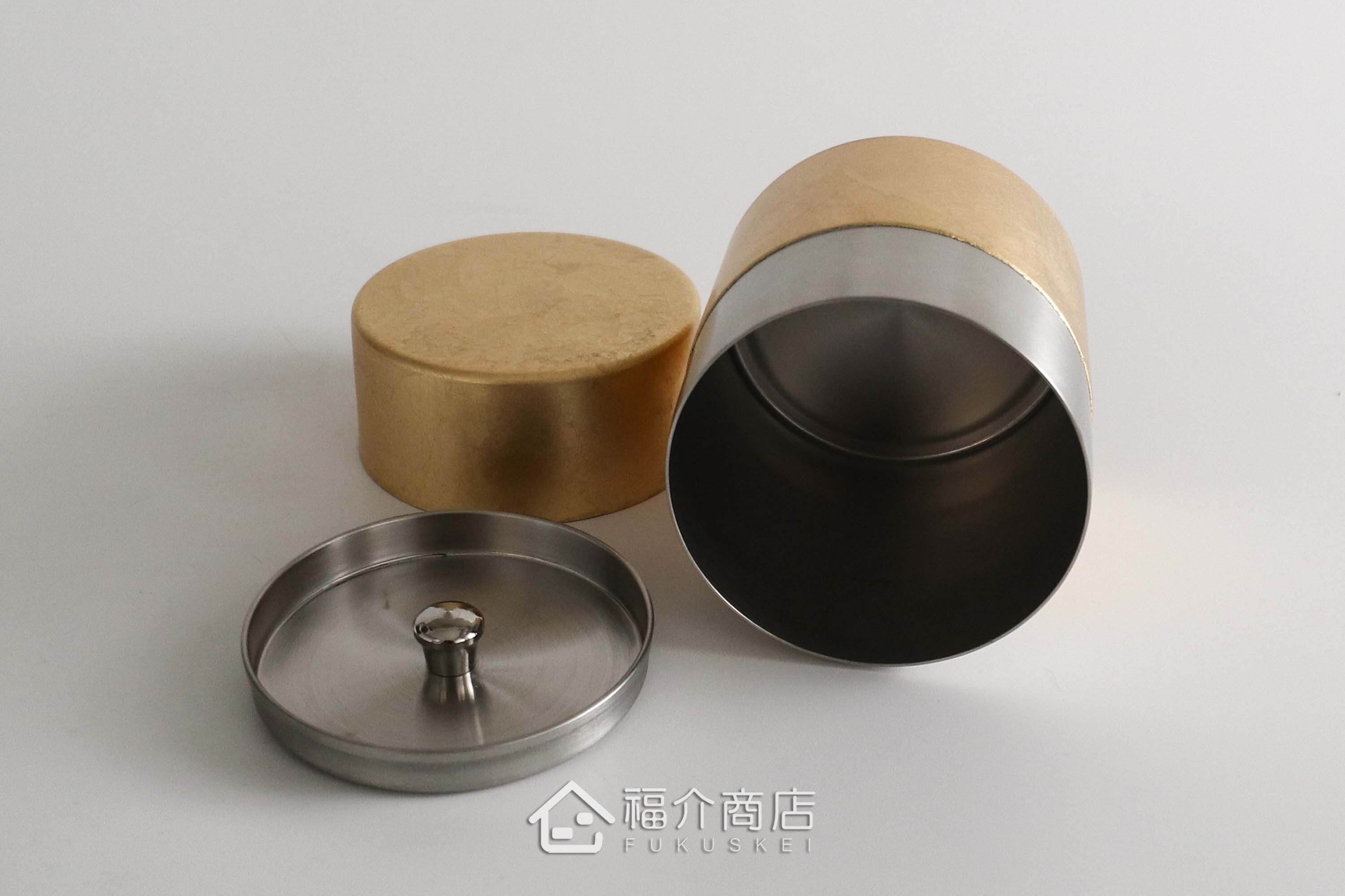 用於保存茶葉用的不鏽鋼材質茶葉罐