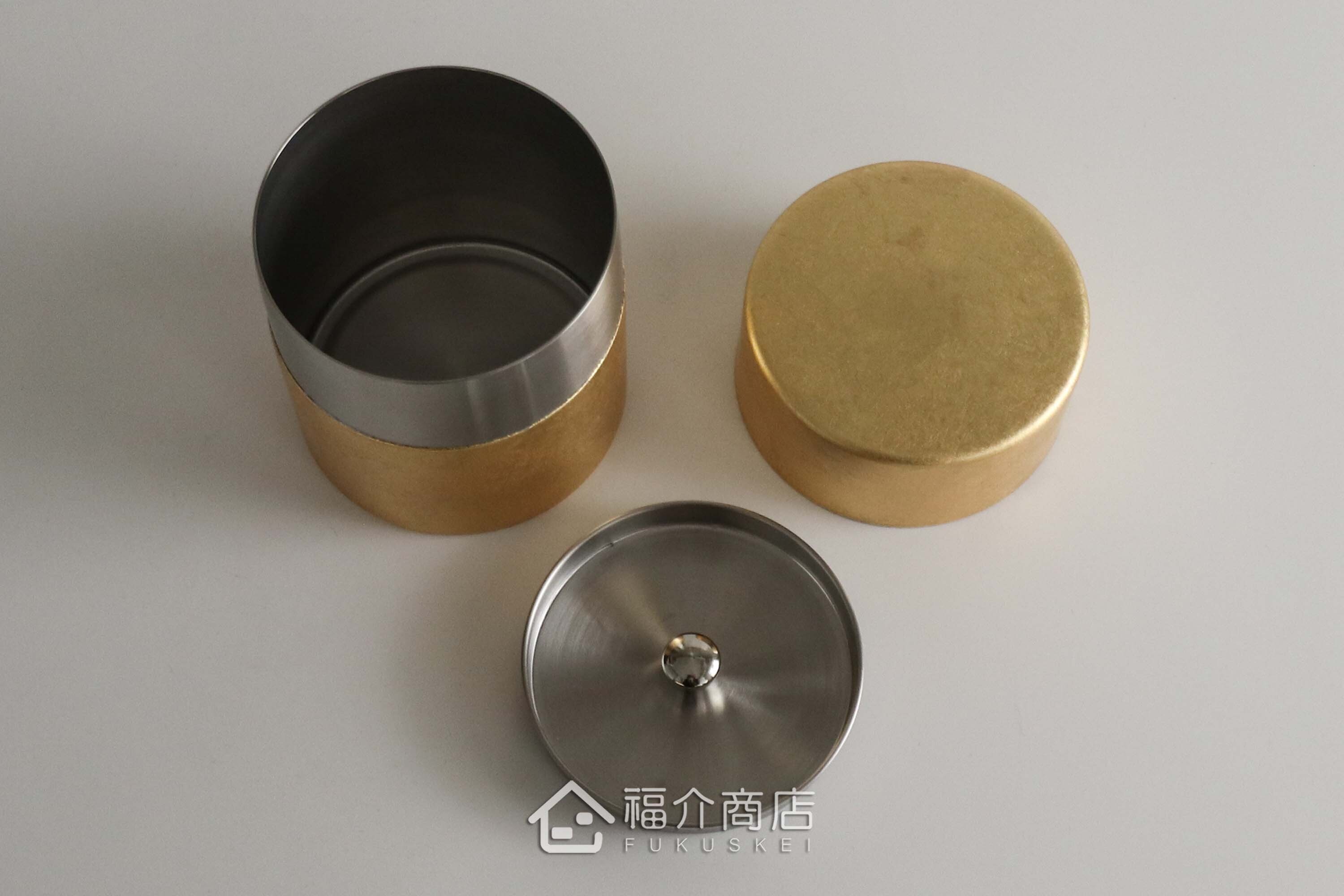 用於保存茶葉用的不鏽鋼材質茶葉罐