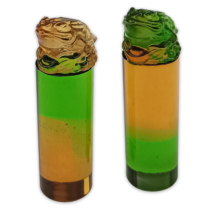 鹿港窯蟾蜍印章