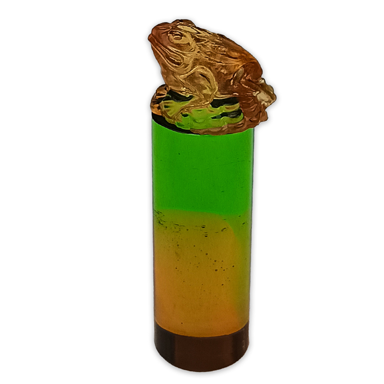 鹿港窯蟾蜍印章