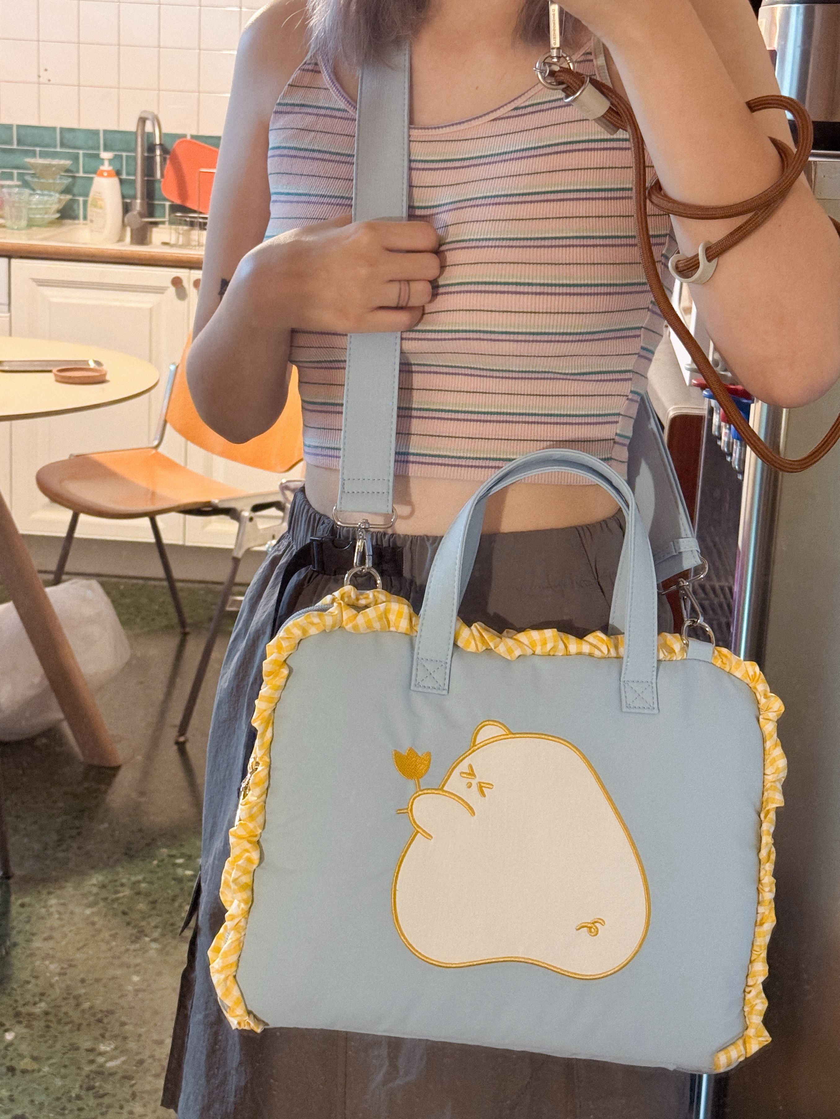 花花滾邊筆電包（13-14吋通用）