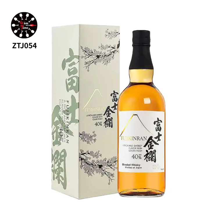 富士金襴日本調和威士忌 Fujikinran Japanese Blended Whisky (有盒) | Wine Time 酒在當下