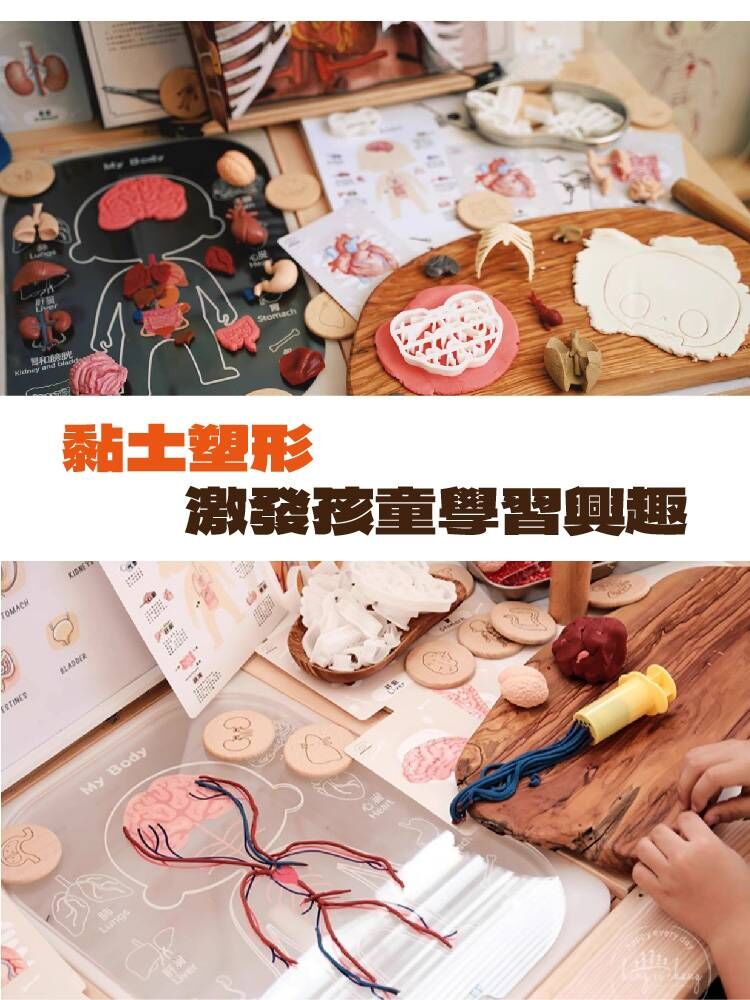 【童心星球】兒童STEAM探索系列 iPOFF&HRC人體探索益智套組