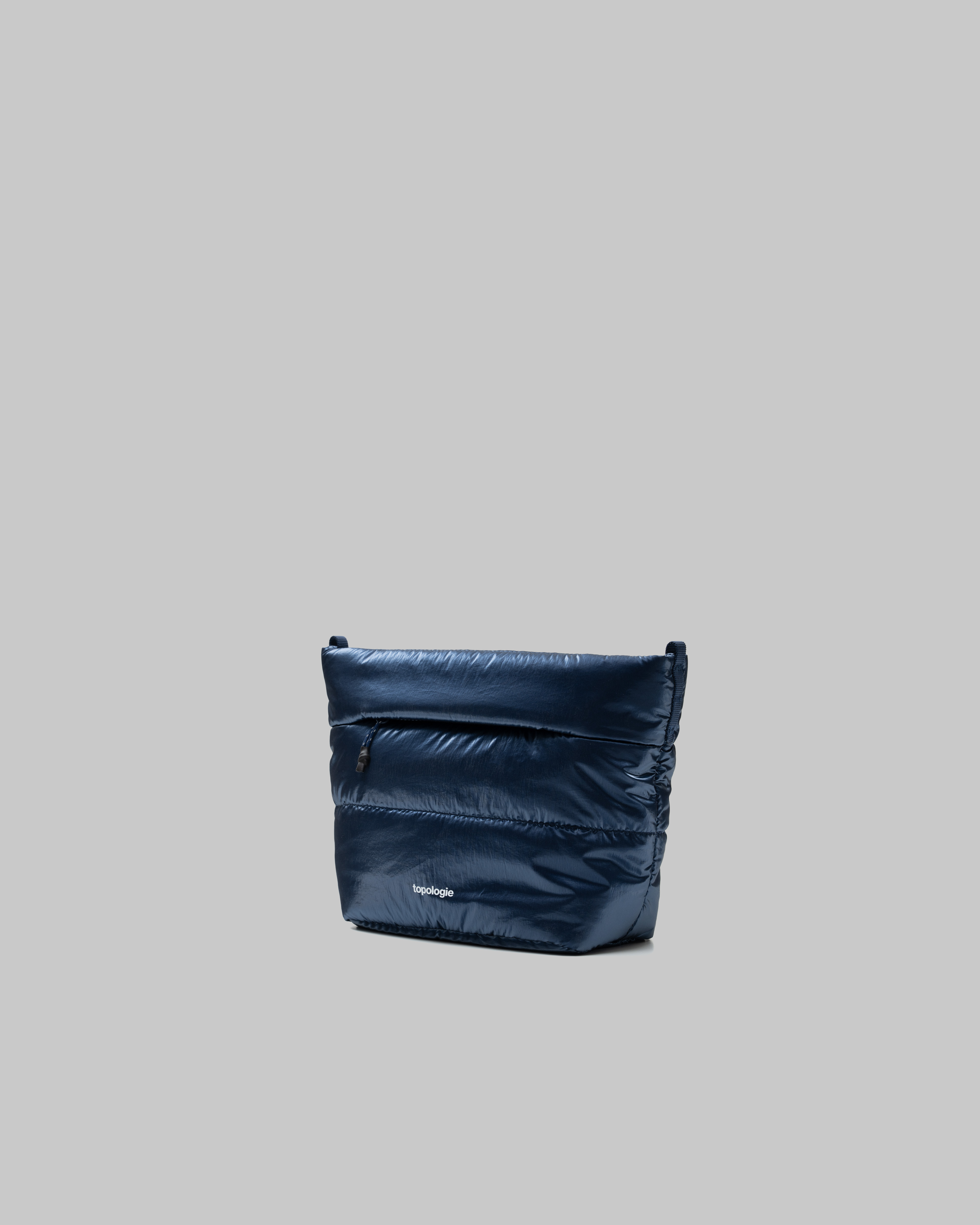 Besace 隨身抽繩包 | 金屬深海藍