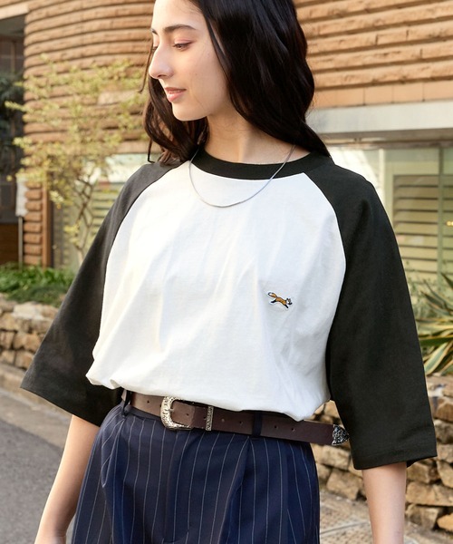 #預購 日本限定 PENNEYS THE FOX 貼片刺繡 抽肩袖 短踢 六色