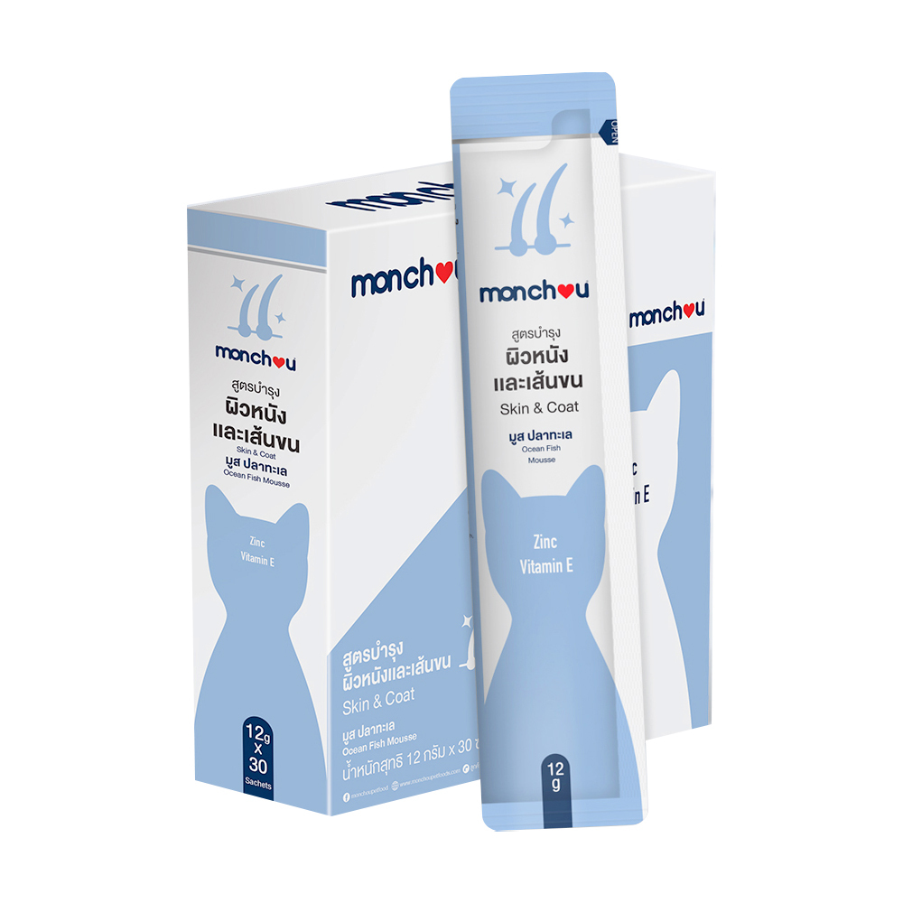 萌啾 營養家PLUS 毛髮亮麗 海洋鮮魚慕斯 (犬貓適用)