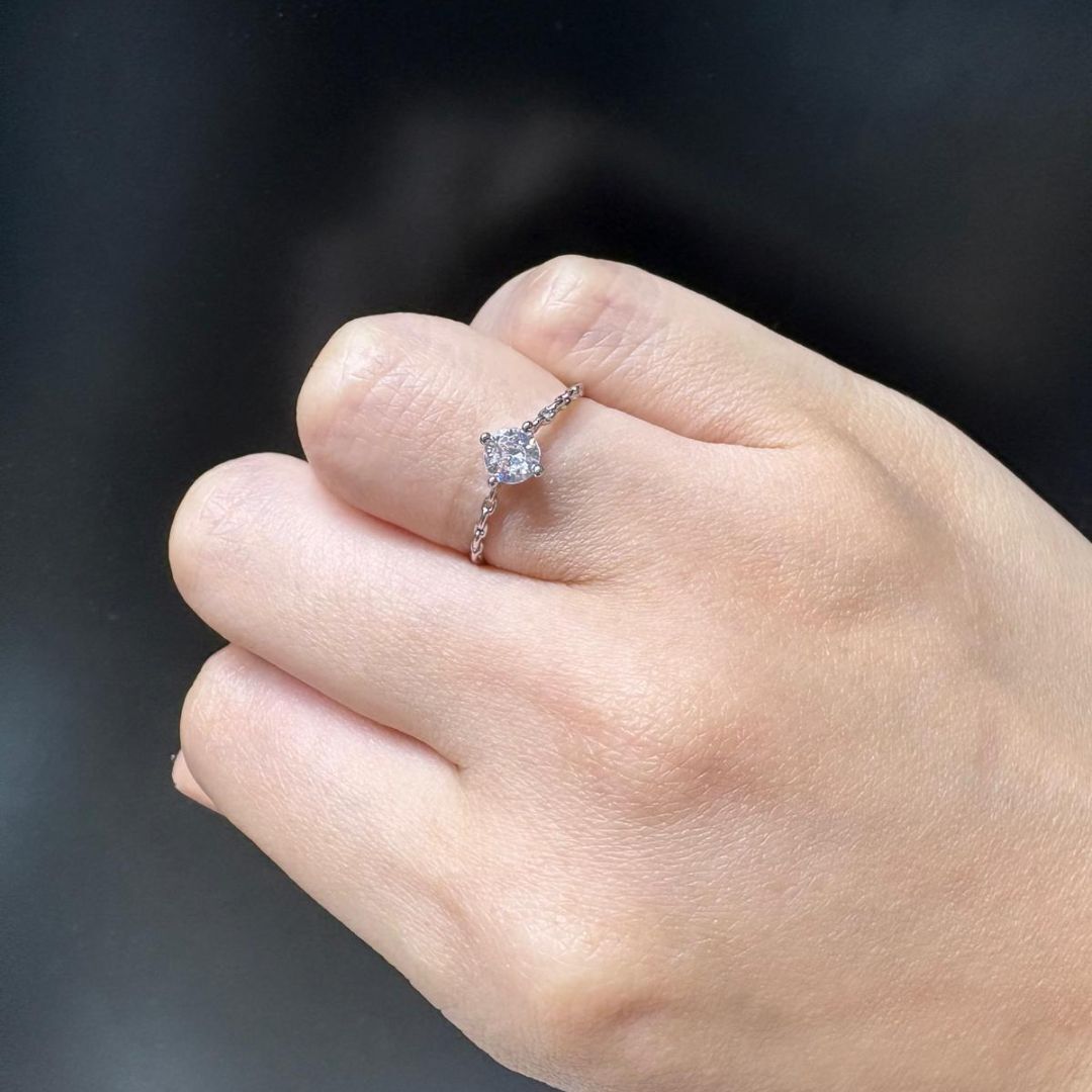 溫柔氣質小圓鋯石戒指  [#SQ25082808]