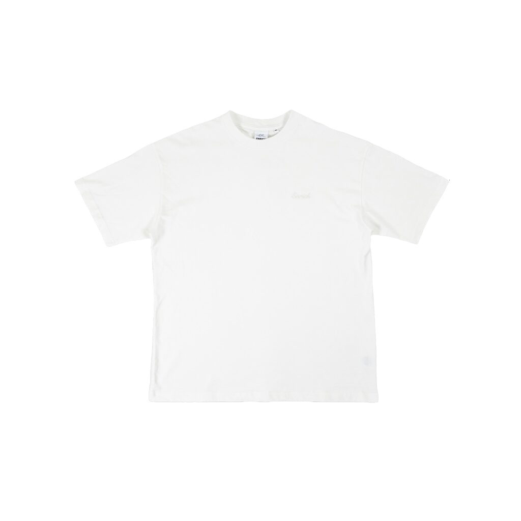 中厚磅高級草寫刺繡素T