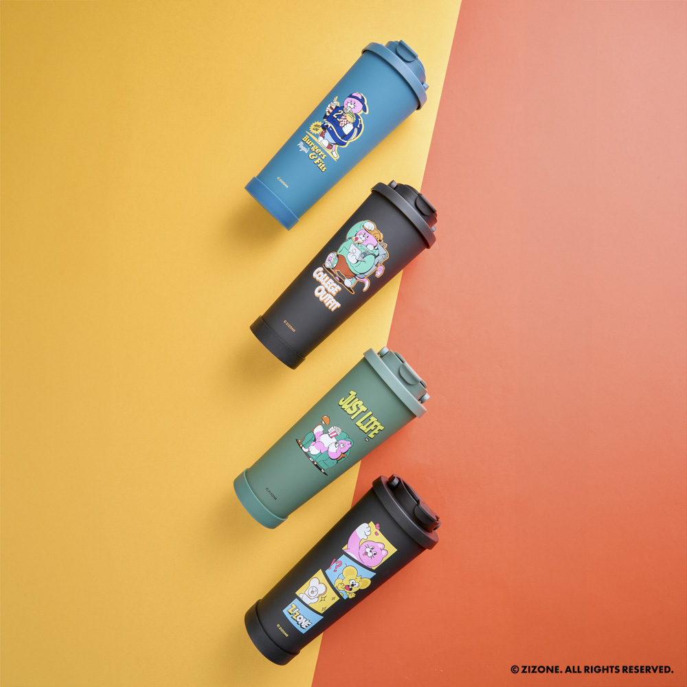 【 ZIZONE 】提把雙飲杯