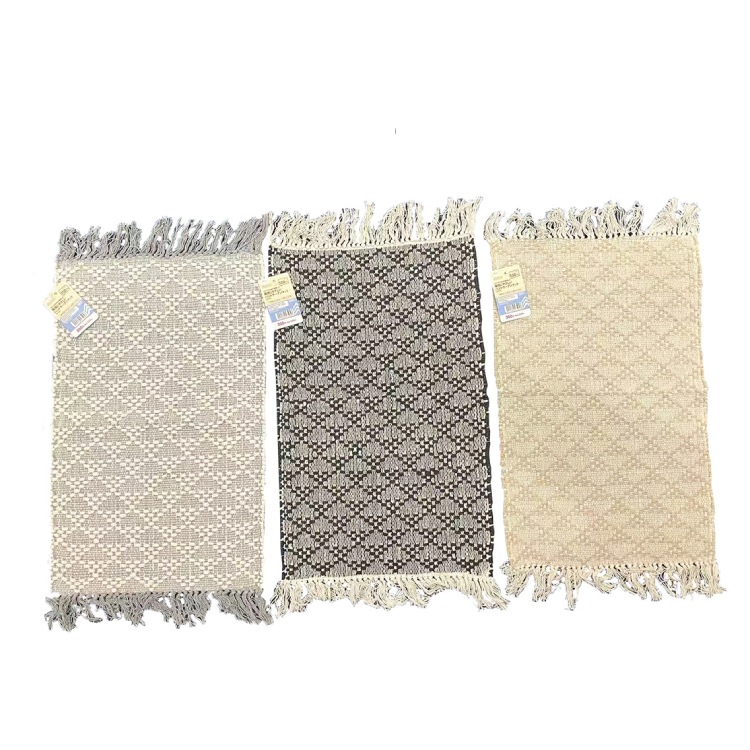 地墊/編織菱形 約60×40cm