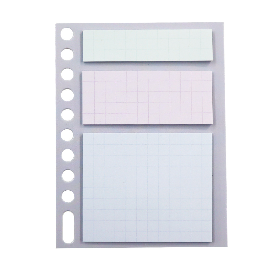 活頁式便條紙/3色×20入