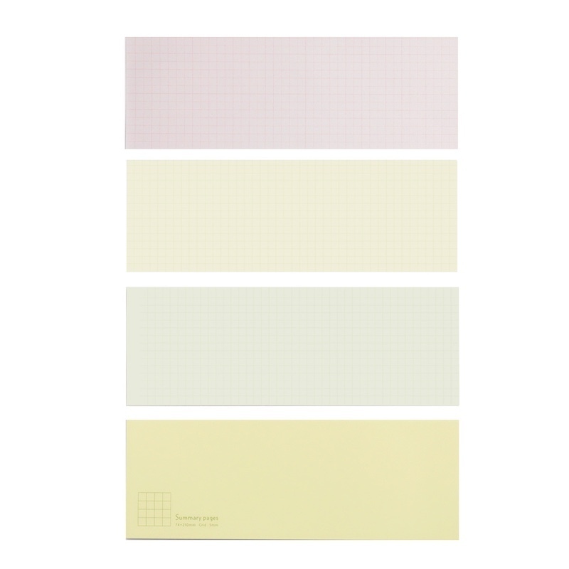 細長便條本/混色 7.4×21cm