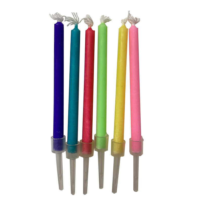 蠟燭/彩色 6入