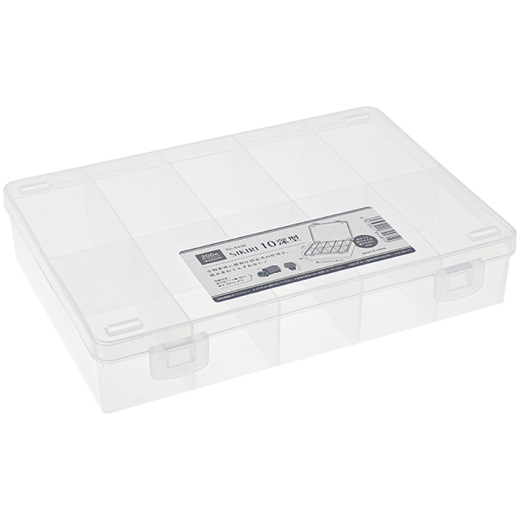 分隔收納盒/深型 23.3×4.9×17.1cm