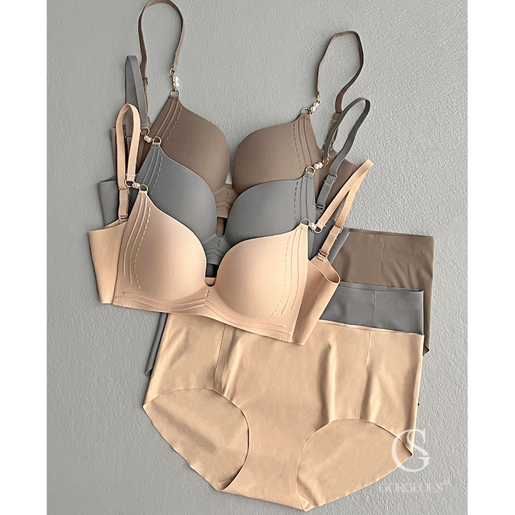 G1410 現貨「珍珠內衣褲組」