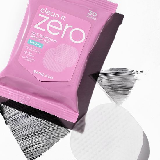 BANILA CO 溫和舒緩眼唇卸妝棉 30片
