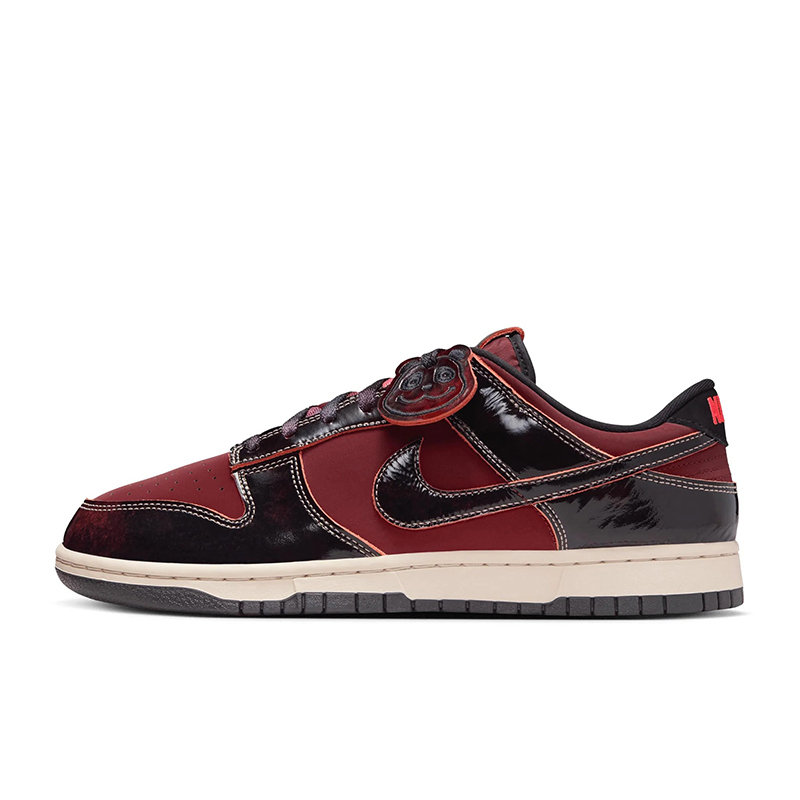 Nike Dunk Low SE Red Panda 黑紅熊貓 漆皮 HQ1965-600