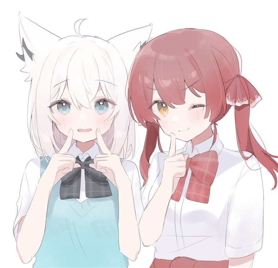 C106「同人代購」「Melonbooks代購」青モフ森元気雇用 - 白上の制服姿が、みたいんじゃいっ!2