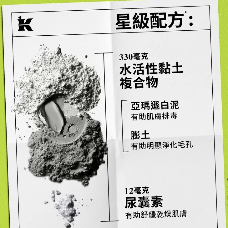 KIEHL'S 亞瑪遜白泥深層清潔面膜 125ml