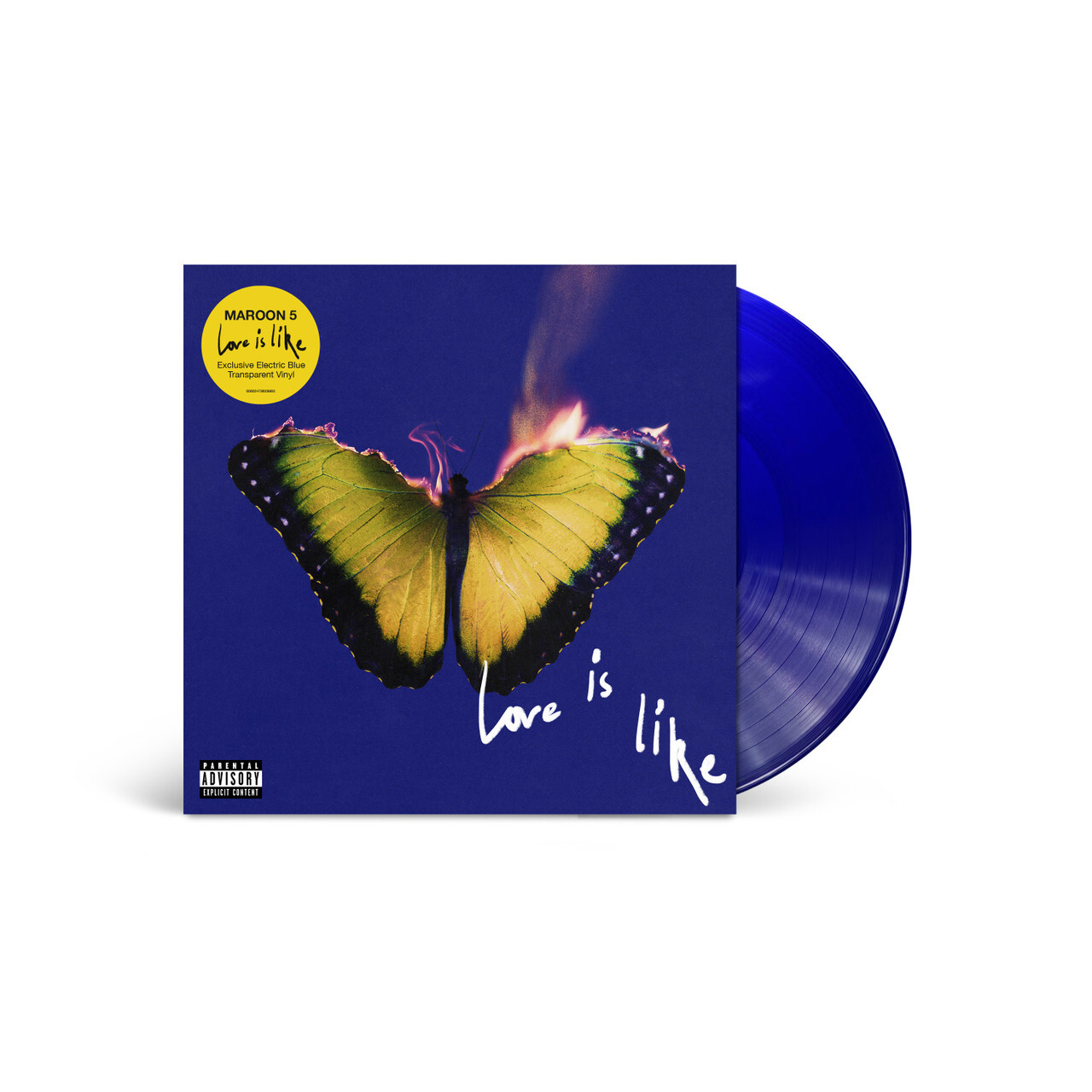 Maroon 5 - Love Is Like (LP) Transparent Electric BLUE