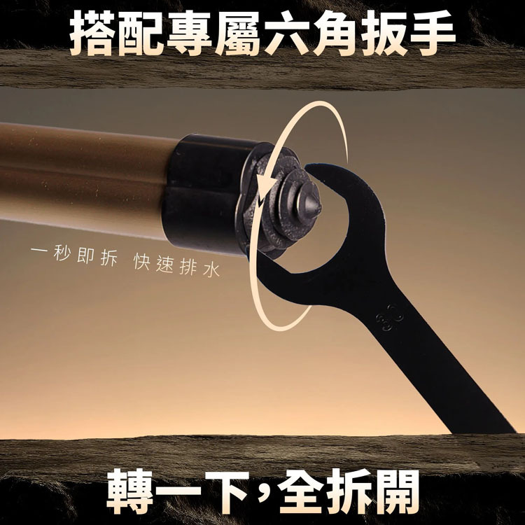 【MB露營狂】三代梅花營柱