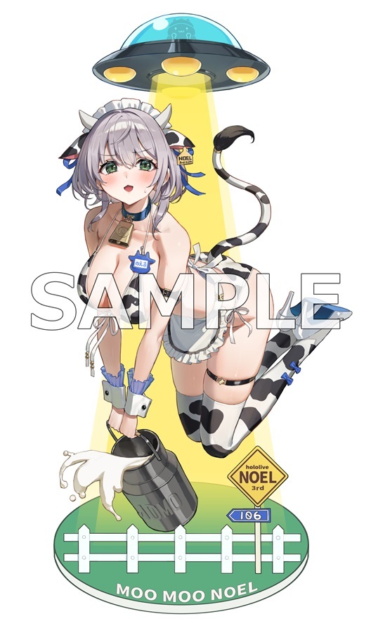 C106「同人代購」「Melonbooks代購」おわた社 - 白銀ノエル 大型アクリルスタンド