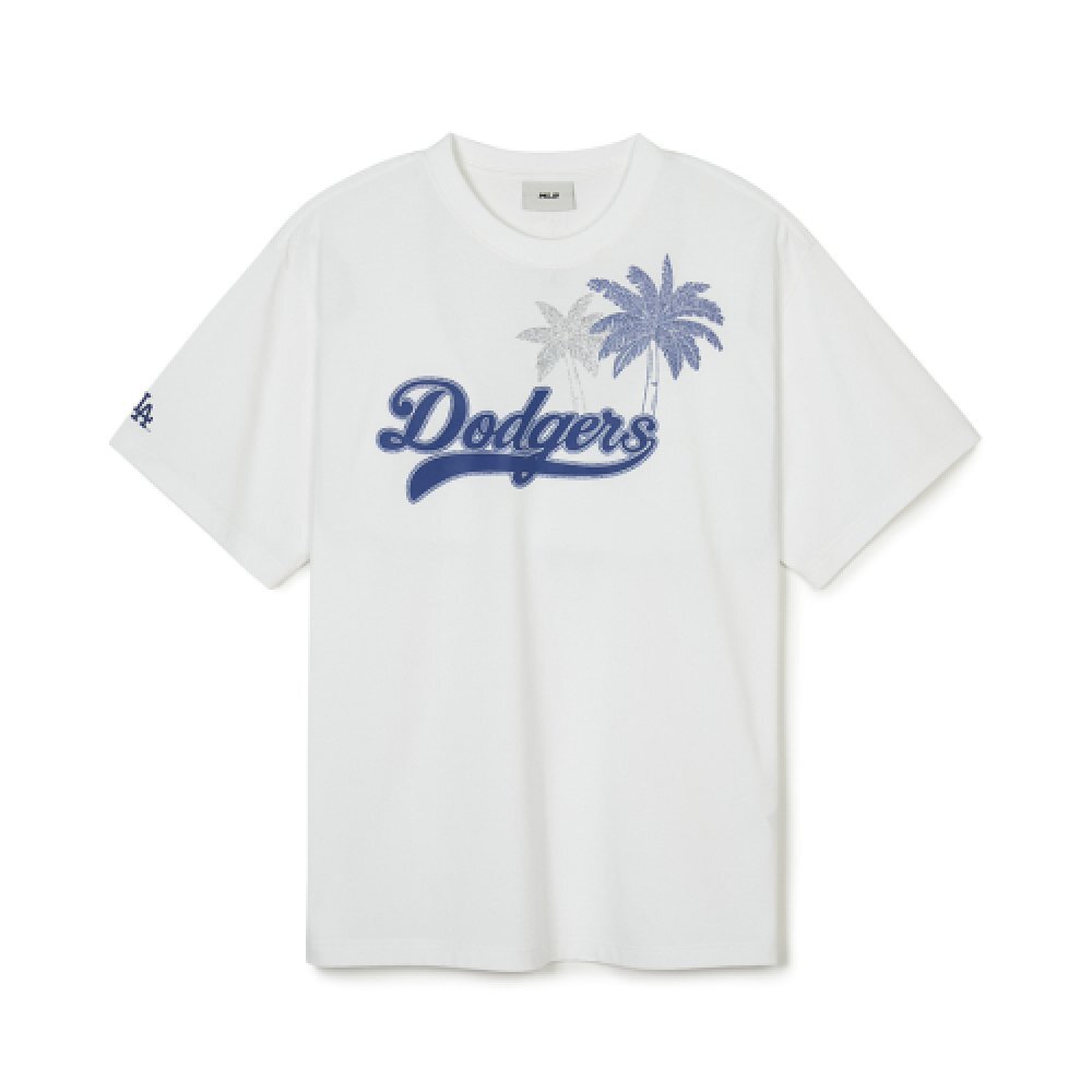 【直播】MLB LL081556 棕櫚樹印花短袖上衣