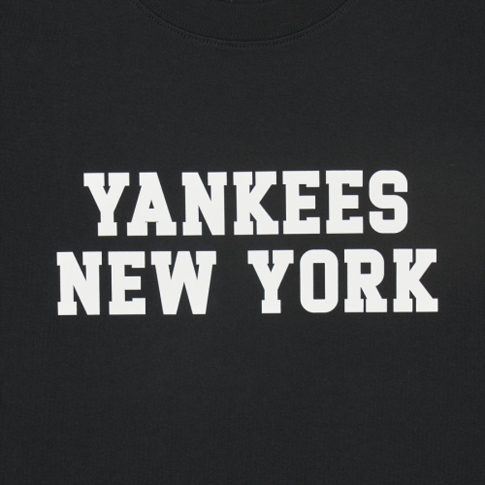 【直播】MLB LL081559 寬鬆長袖上衣(黑色)