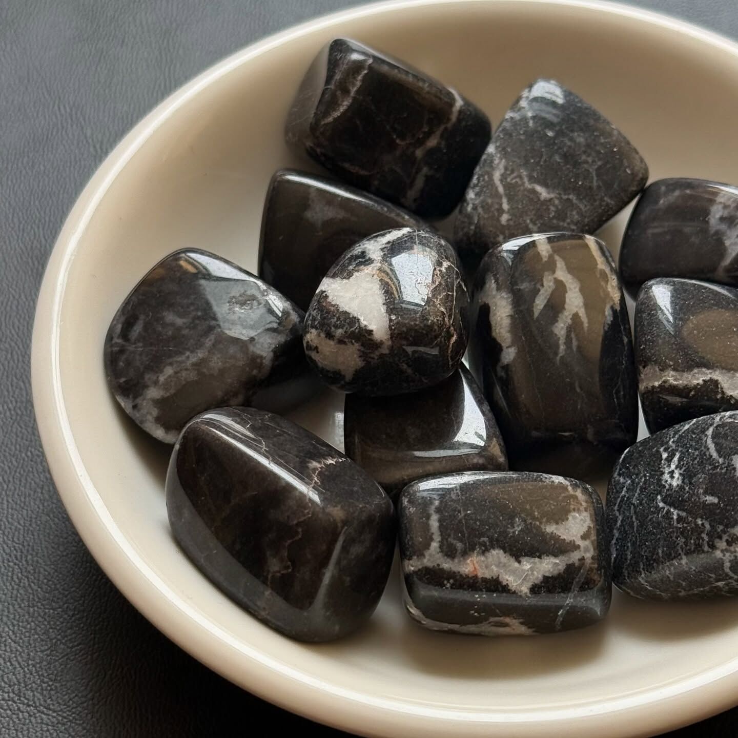 [原石] 斑馬石 水晶滾石