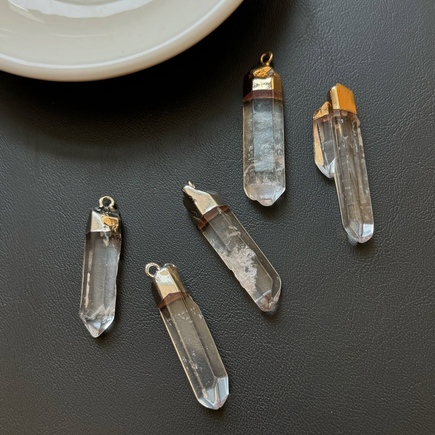 [原石] 白水晶 項鍊吊墜