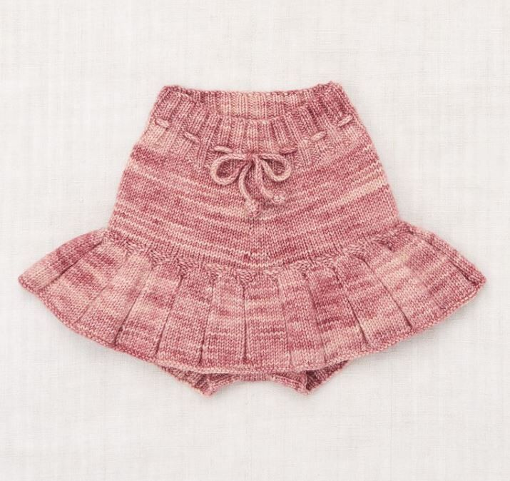 Misha & Puff  針織短褲裙  Skating Pond Skirt - Prairie Rose