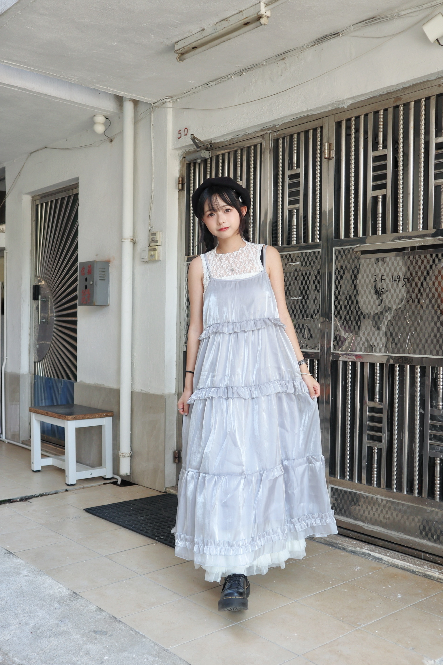 自行調節！吊帶ruffles bling bling Ops 四色入