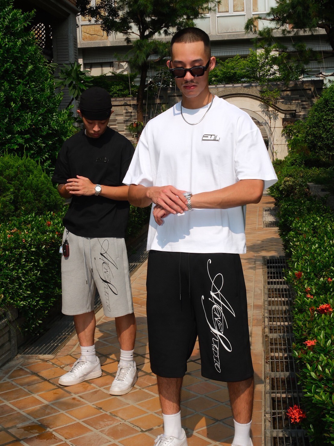 “THE BASIC” ATONE NIL OVERSIZED CROPPED T