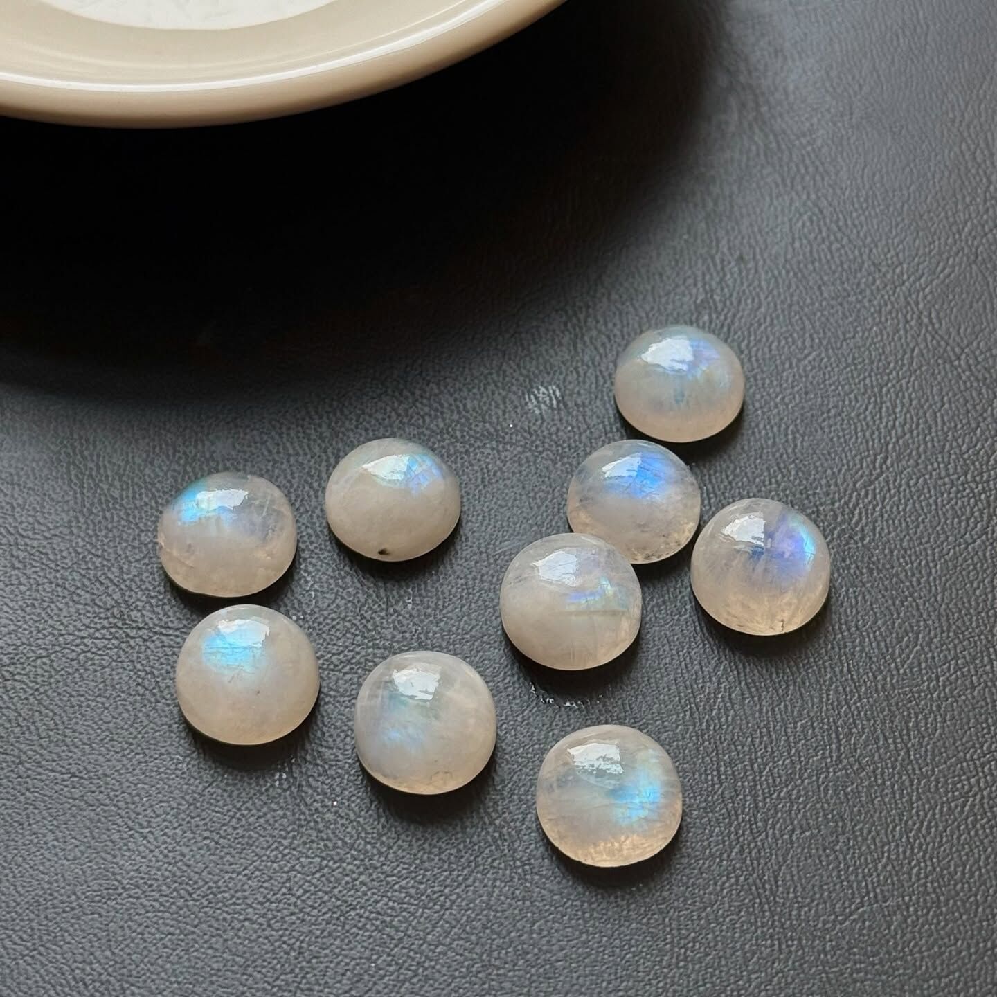 [原石] 月光石 圓形蛋面