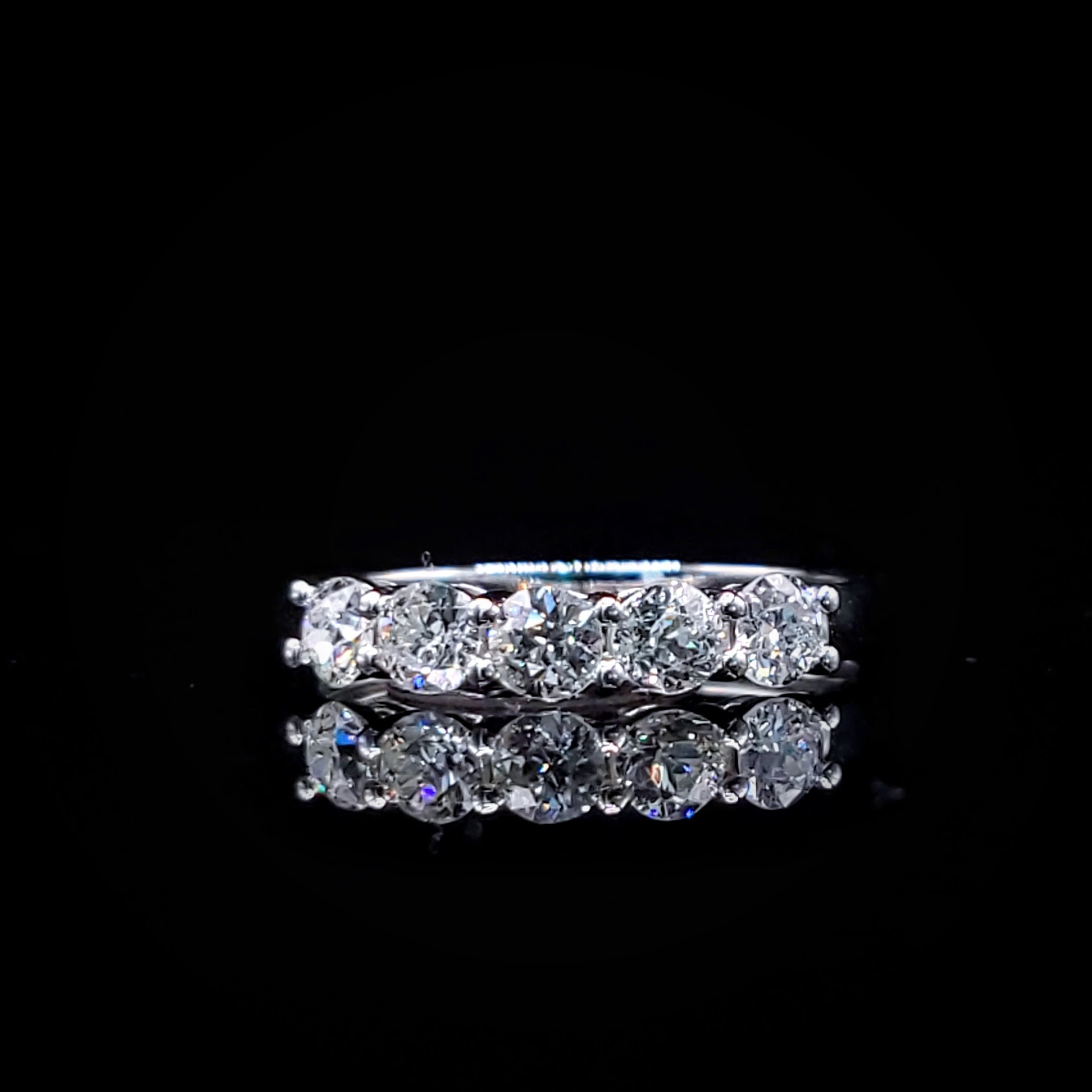 18K White Gold 0.65ct Diamond Ring